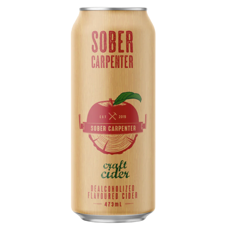 Sober Carpenter Craft Cider – 473 mL | Single & 12-Pack